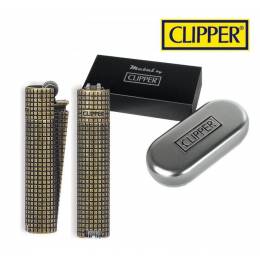 Bricheta Clipper - Grid Metal with Gift Box