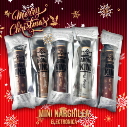 PROMO - 1+1 GRATIS - Mini narghilea AK by Senator Winter Edition - (700 pufuri) 20 mg