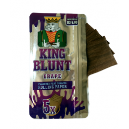 Foite din tutun pentru rulat - King BLUNT Grape (5)