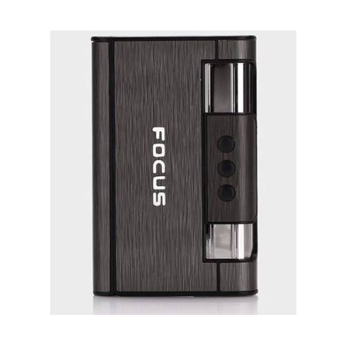 Tabachera mini cu bricheta - Focus Middle