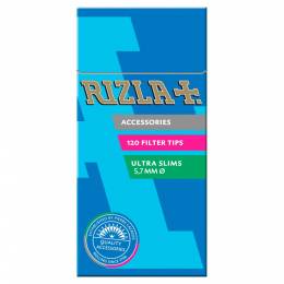 Filtre rulat RIZLA - 5,7 mm Ultra Slims Poppa Tips (120)