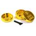 Grinder - TORO Gold 40 mm / 3 parti