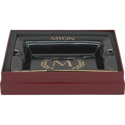 Scrumiera MYON - Deluxe Black/Gold (1890000)