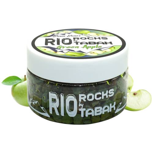 Aroma/Pietre narghilea Rio Rocks - Green Apple (100g)