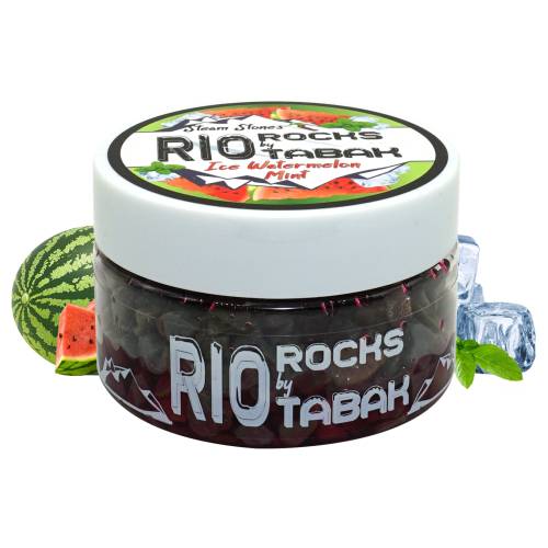 Aroma/Pietre narghilea Rio Rocks - Ice Watermelon Mint (100g)