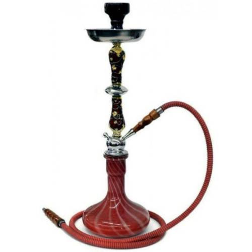 Narghilea Hookah Brothers - Marve Cave Red (54 cm, un furtun)