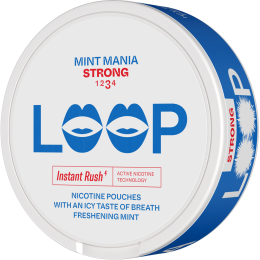 Nicotine Pouch LOOP - Mint Mania Strong