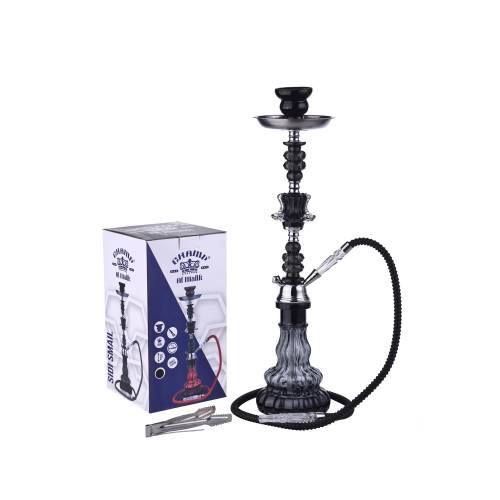 Narghilea Champ - AL Malik SIDI Smail BLACK (53 cm, un furtun)