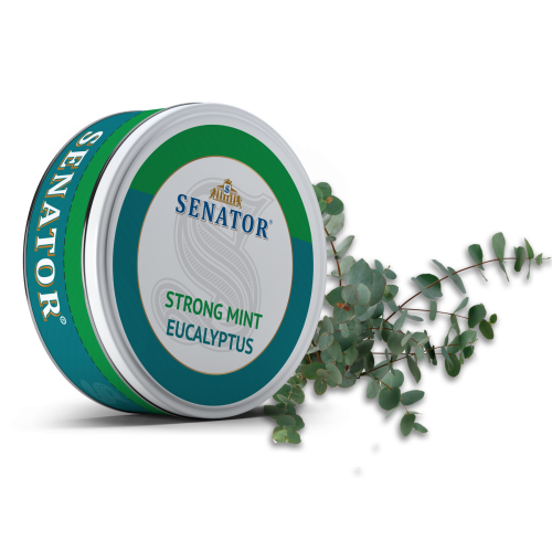 Pliculete cu nicotina Senator - STRONG Mint Eucalyptus