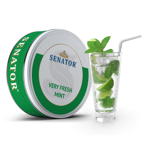 Pliculete cu nicotina Senator - Very Fresh Mint