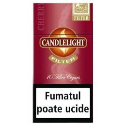 Tigari de foi cu filtru - Candlelight Mini RED (10)