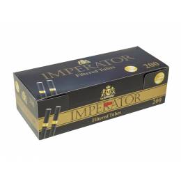 Tuburi tigari IMPERATOR Black 25 mm GOLD (200)