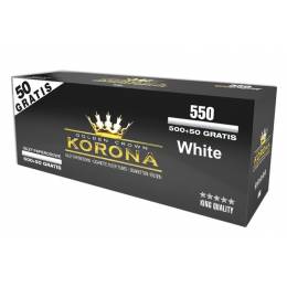 Tuburi tigari KORONA White (550)