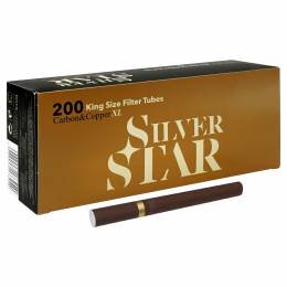 Tuburi tigari Silver Star - Carbon Copper 25 mm BROWN (200)