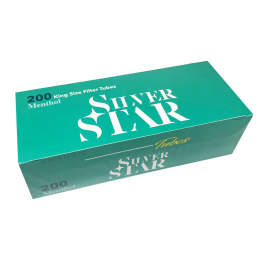 Tuburi tigari Silver Star - Menthol (200)