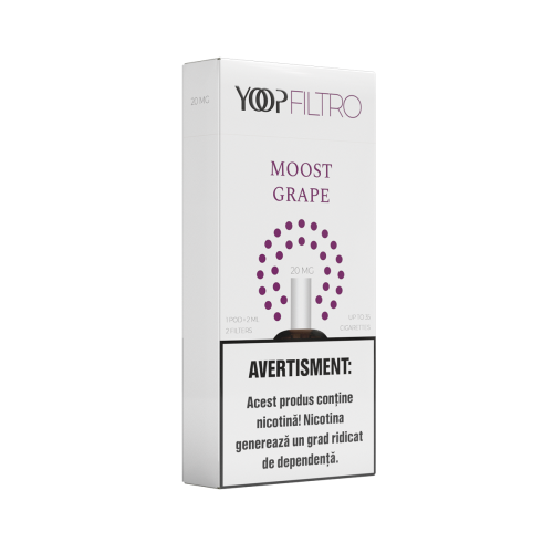 Rezerva YOOP FILTRO - MOOST GRAPE 20 MG/ML