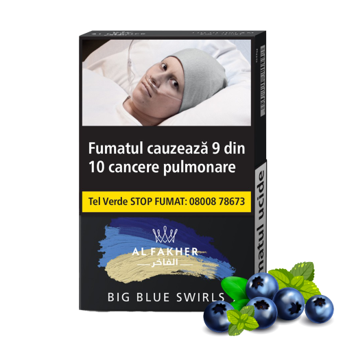  Tutun narghilea AL FAKHER - Big Blue Swirls (20g)